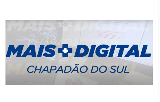 Imagem de compartilhamento para o artigo Iniciativa Chapadão do Sul + Digital gera eficiência ao serviço público da MS Todo dia